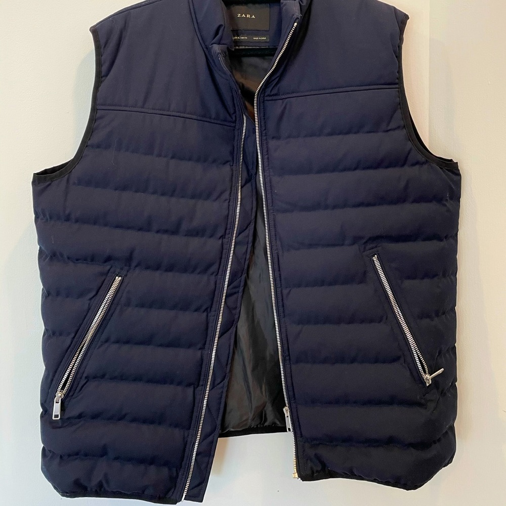 Zara Blue Vest